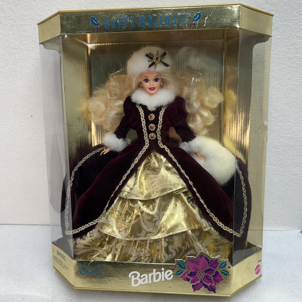 Mattel 1996 Happy Holidays Barbie Doll - Special Edition (014)